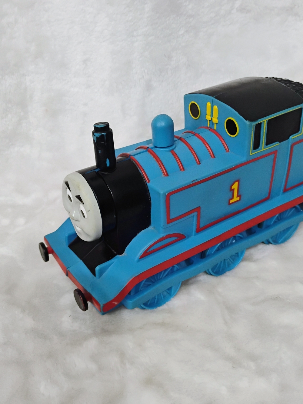 ERTL Thomas the Tank One Blue Engine Preschool Book Bound Train Toy 2001 M